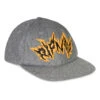 RIPNDIP Rip N Dip RipnLit 6 Panel Wool Strapback Cap - Charcoal -Baker Store wool1
