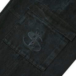 Yardsale Tactical Phantasy Cargos - Black -Baker Store yardsale phantasy tactical cargos black 3