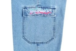 Yardsale Dreamscape Denim Cargos - Denim -Baker Store yardsaledreamscapedenimblue4